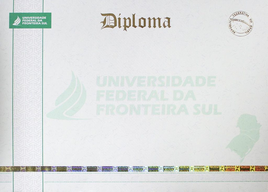 diploma e certificado